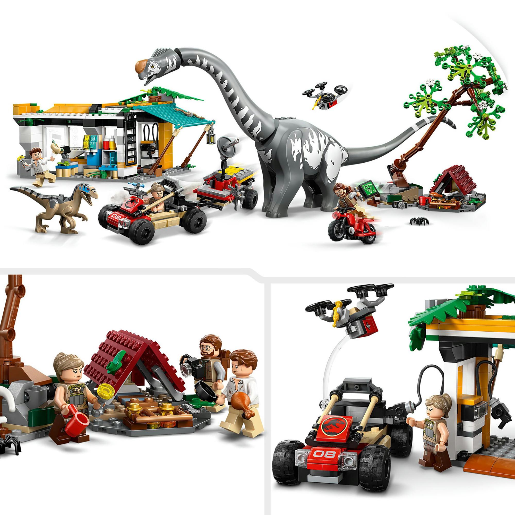 LEGO®  76973 Raptor & Titanosaurus: Grosse Fährtensuche 