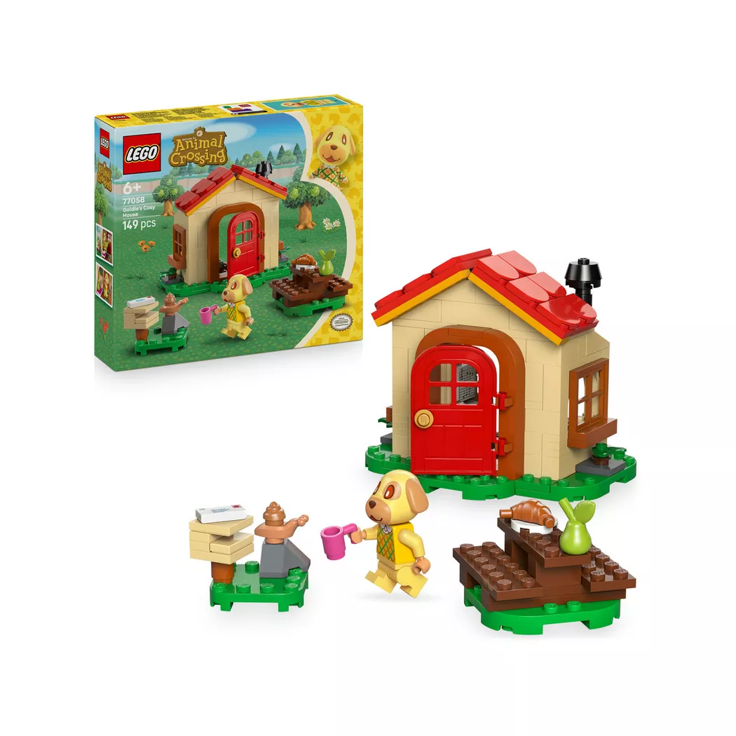 Lego Animal Crossing 77058 Goldie Cosy House
