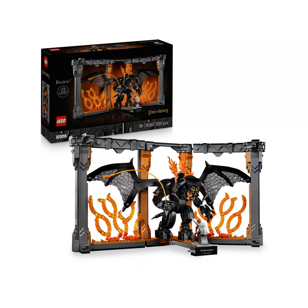 Lego Icons Ringenes herre: Balrog-bokstøtte 10367