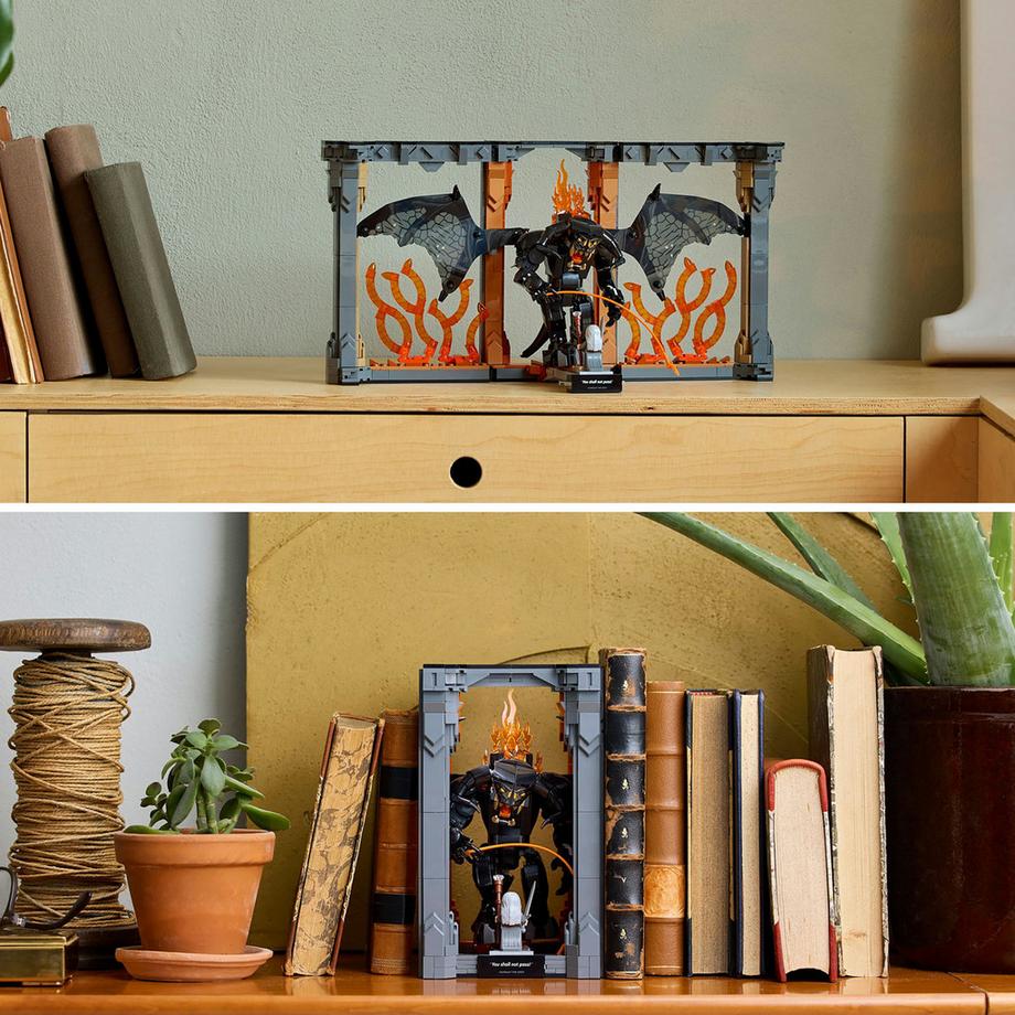 LEGO®  10367 Le Seigneur des Anneaux : Book Nook du Balrog™ 