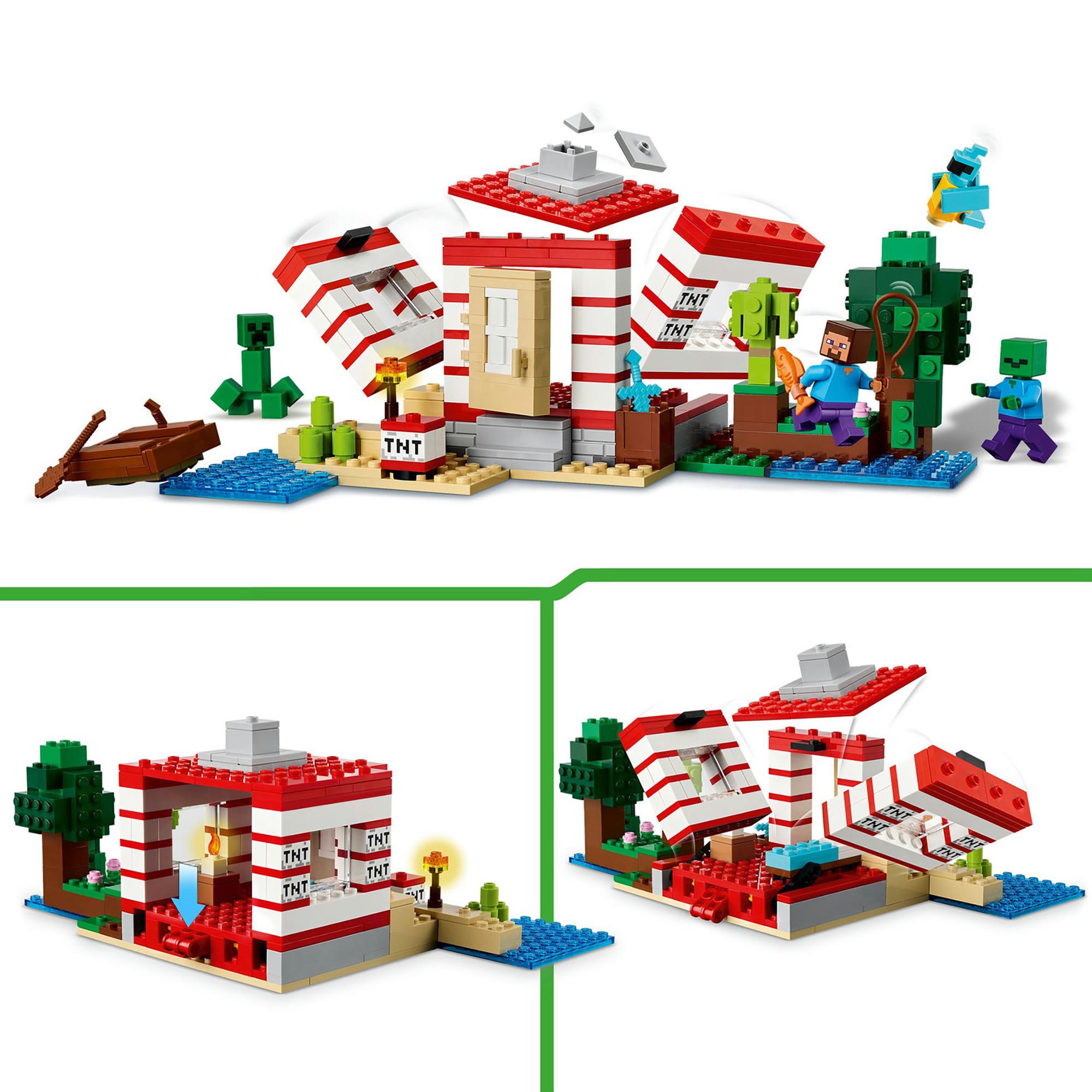 LEGO®  21275 Casa nella giungla esplosiva 