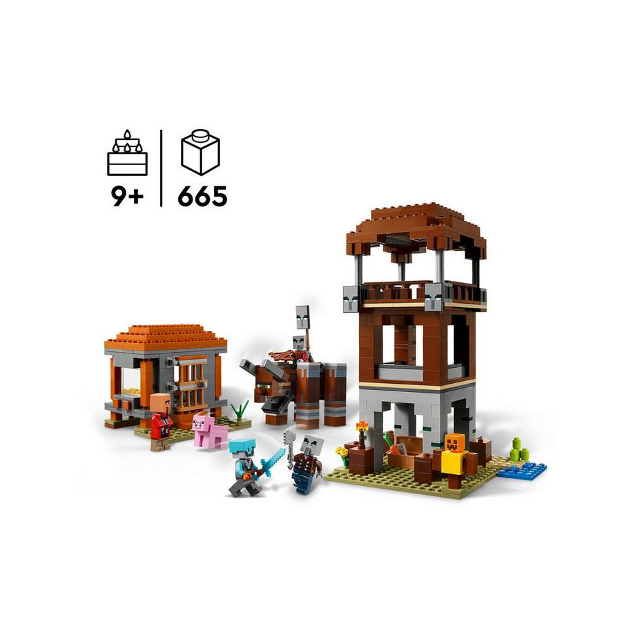 LEGO®  21278 L’avamposto del saccheggiatore e predone 