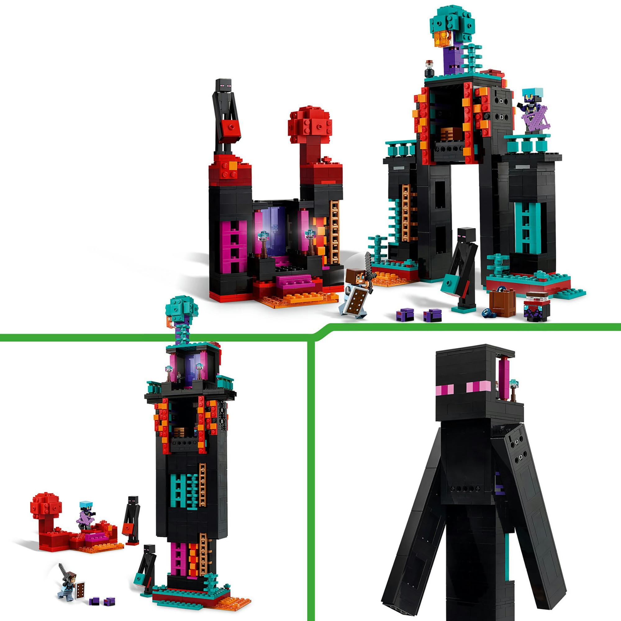 LEGO®  21279 La Torre dell’Enderman 