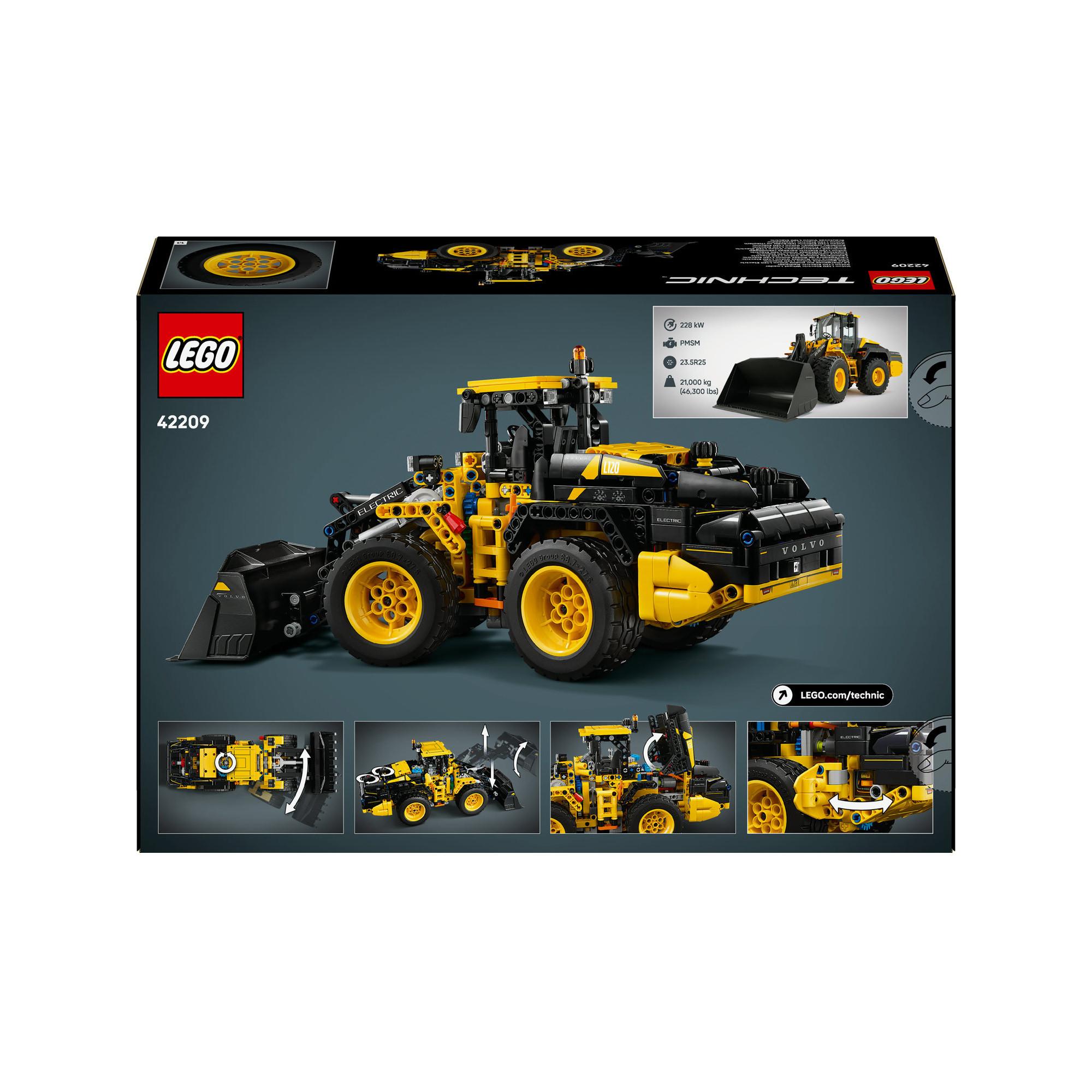 LEGO®  42209 Pala gommata Volvo L120 Electric 
