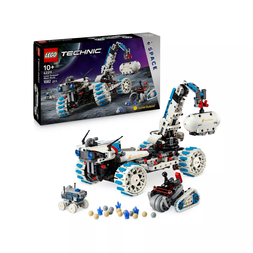 Lego Technic Lunar Outpost månerover-romkjøretøy 42211