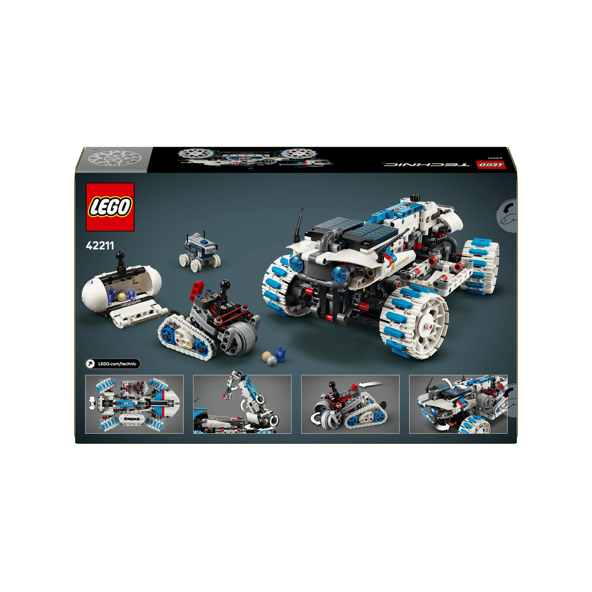 LEGO®  42211 Lunar Outpost™ Mondrover-Raumfahrzeug 