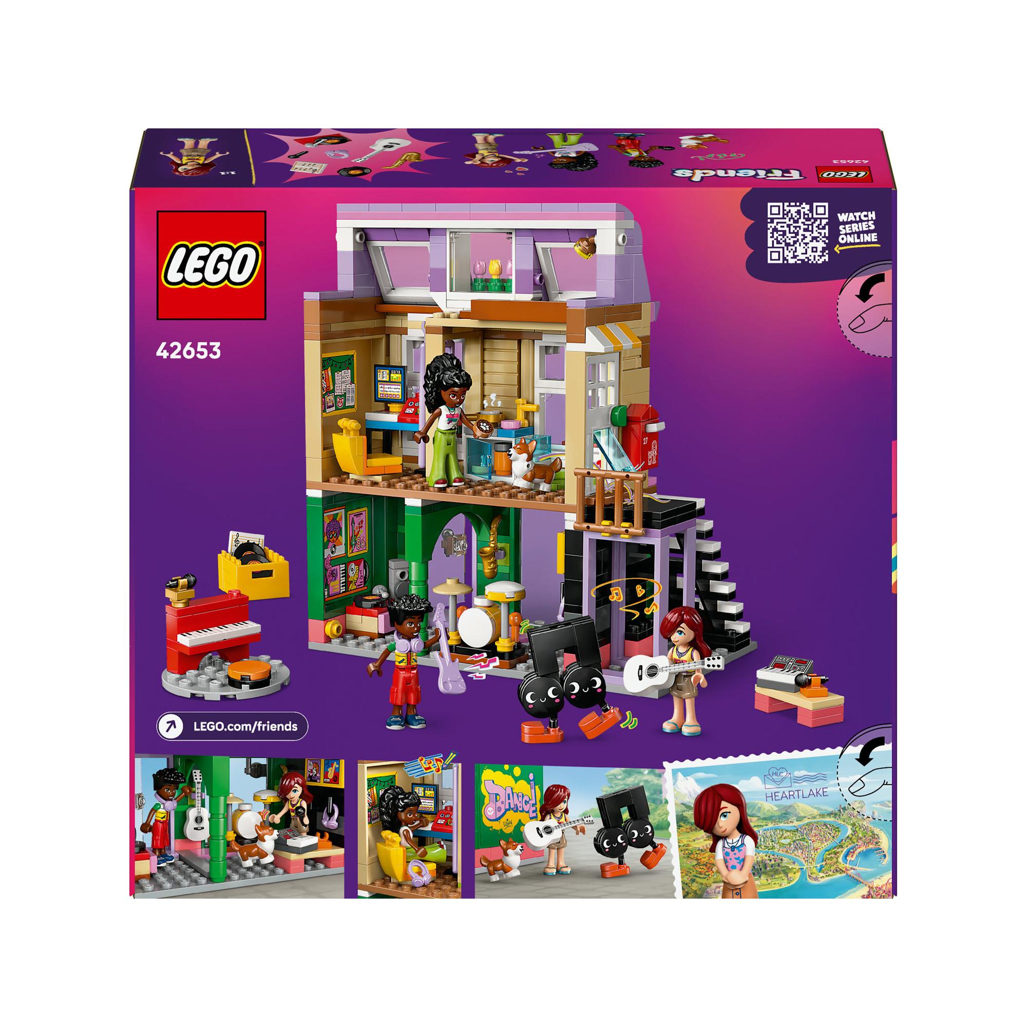 LEGO®  42653 Negozio di musica e appartamento 