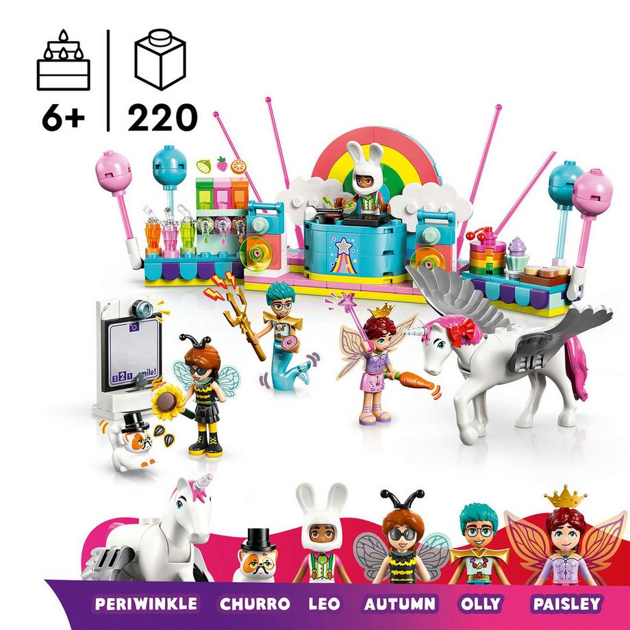 LEGO®   42661 Kostümparty mit Einhorn und Fee 