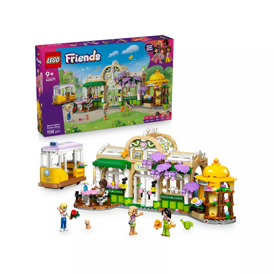 Lego Friends Kafé med blomsterbutikk 42671