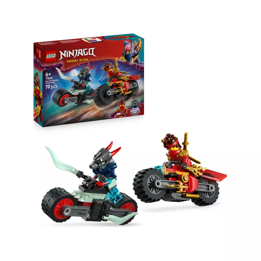 Lego Ninjago Kais fartsfylte motorsykkeljakt 71838