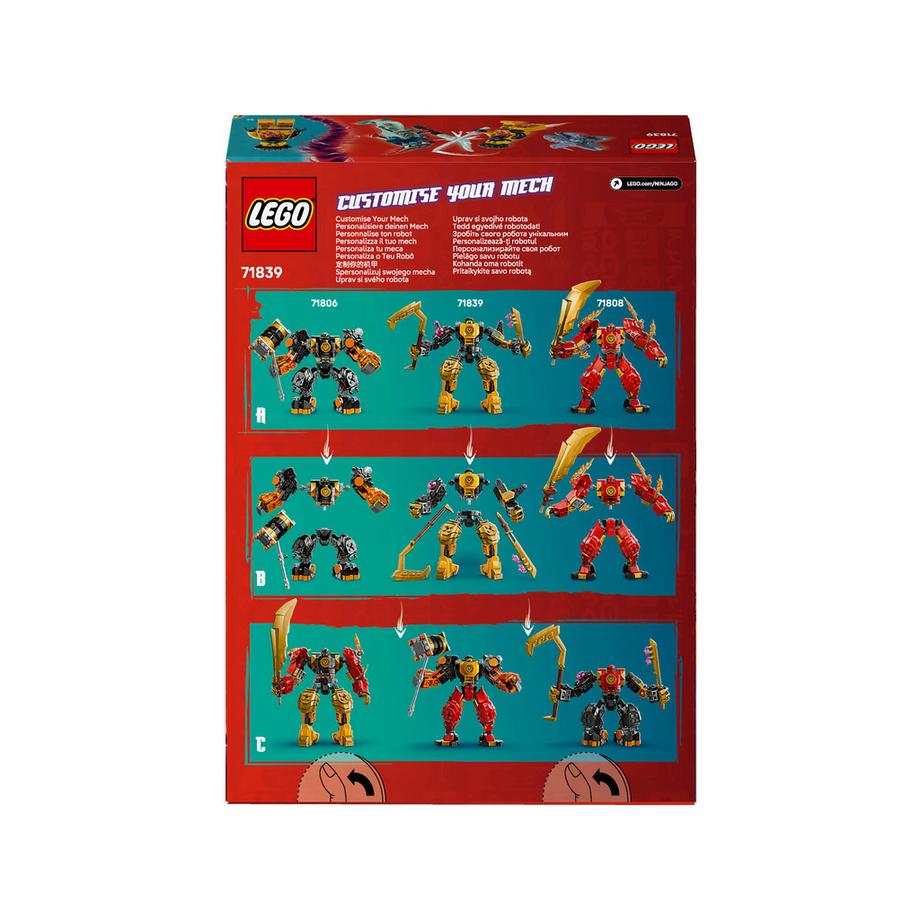 LEGO®  71839 Le robot de Spinjitzu d’Arin 