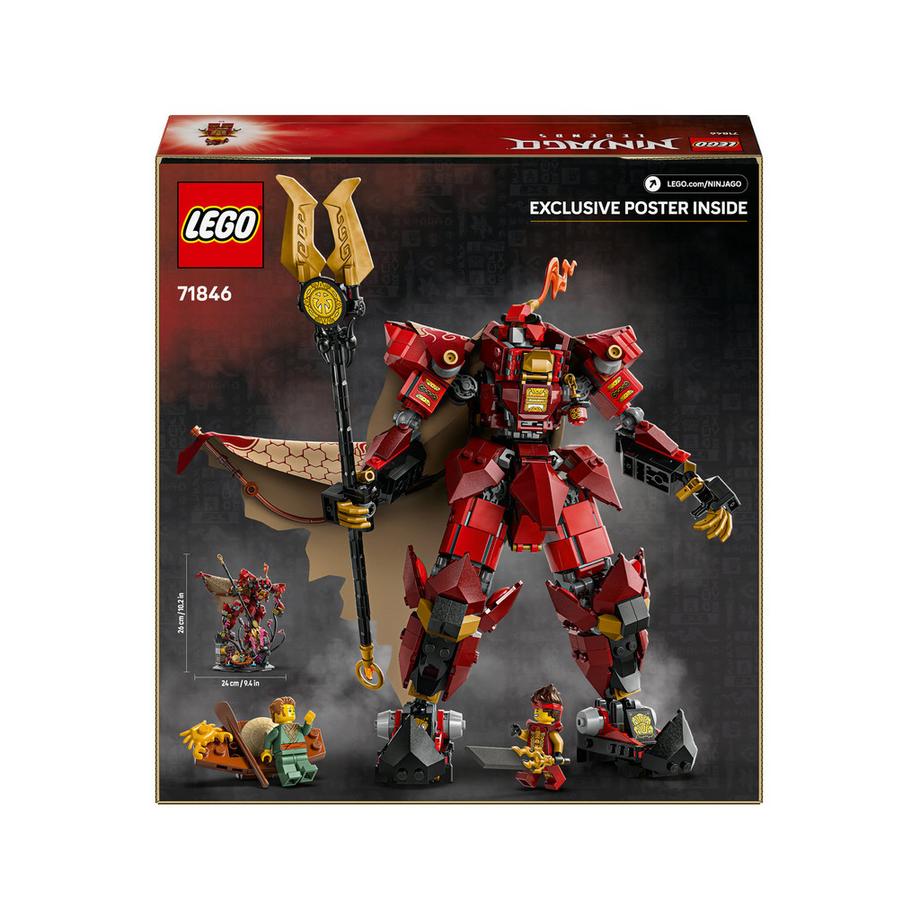 LEGO®  71846 Le robot du chevalier de feu 