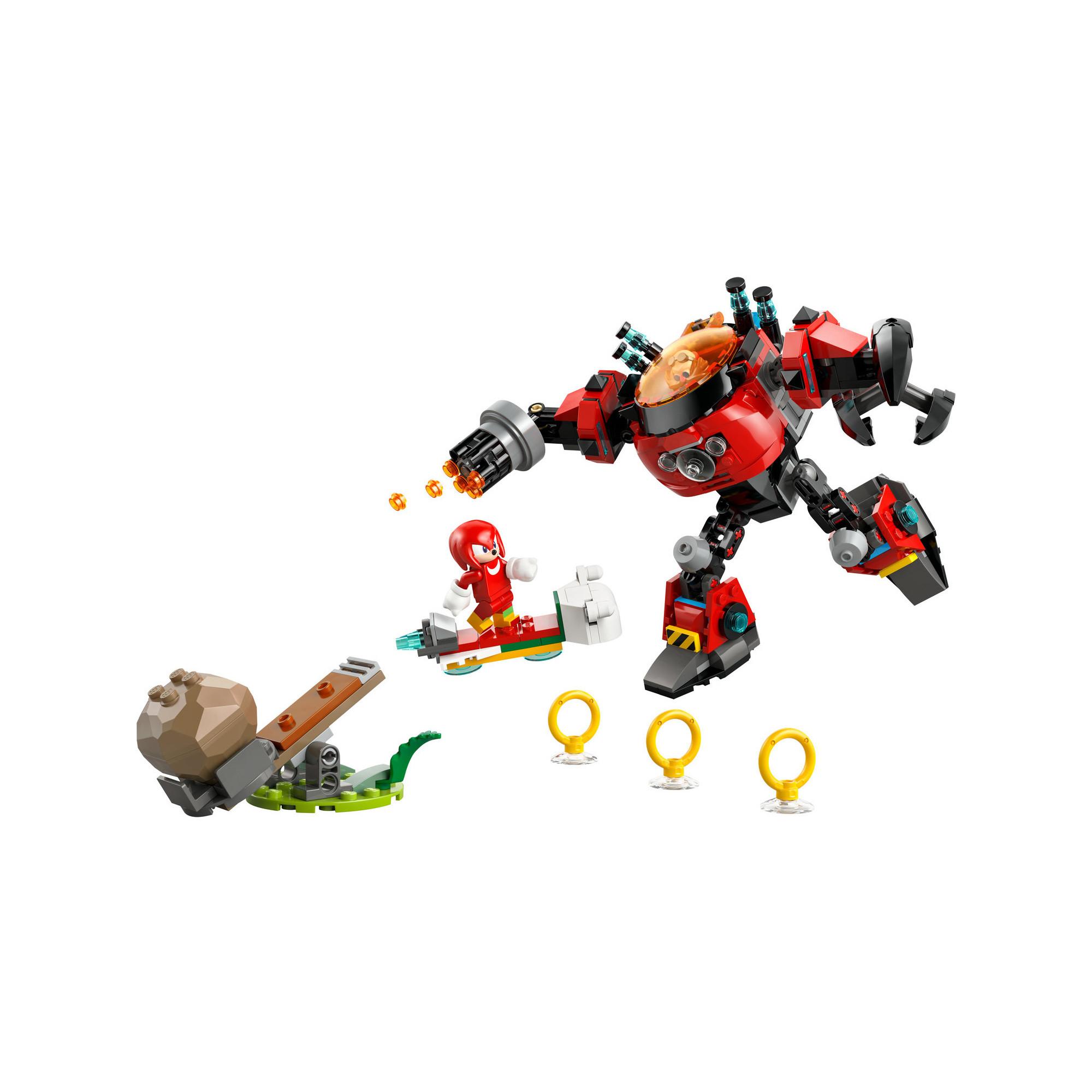LEGO®  77005 Knuckles vs. il Mech Egg Crusher del Dr. Eggman 
