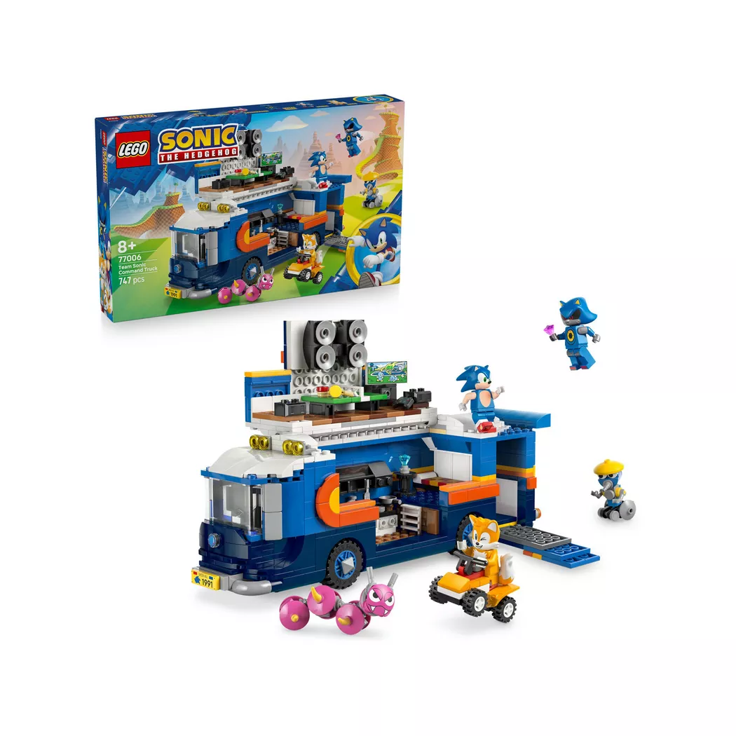 Lego Sonic Team Sonics kommandotrailer 77006