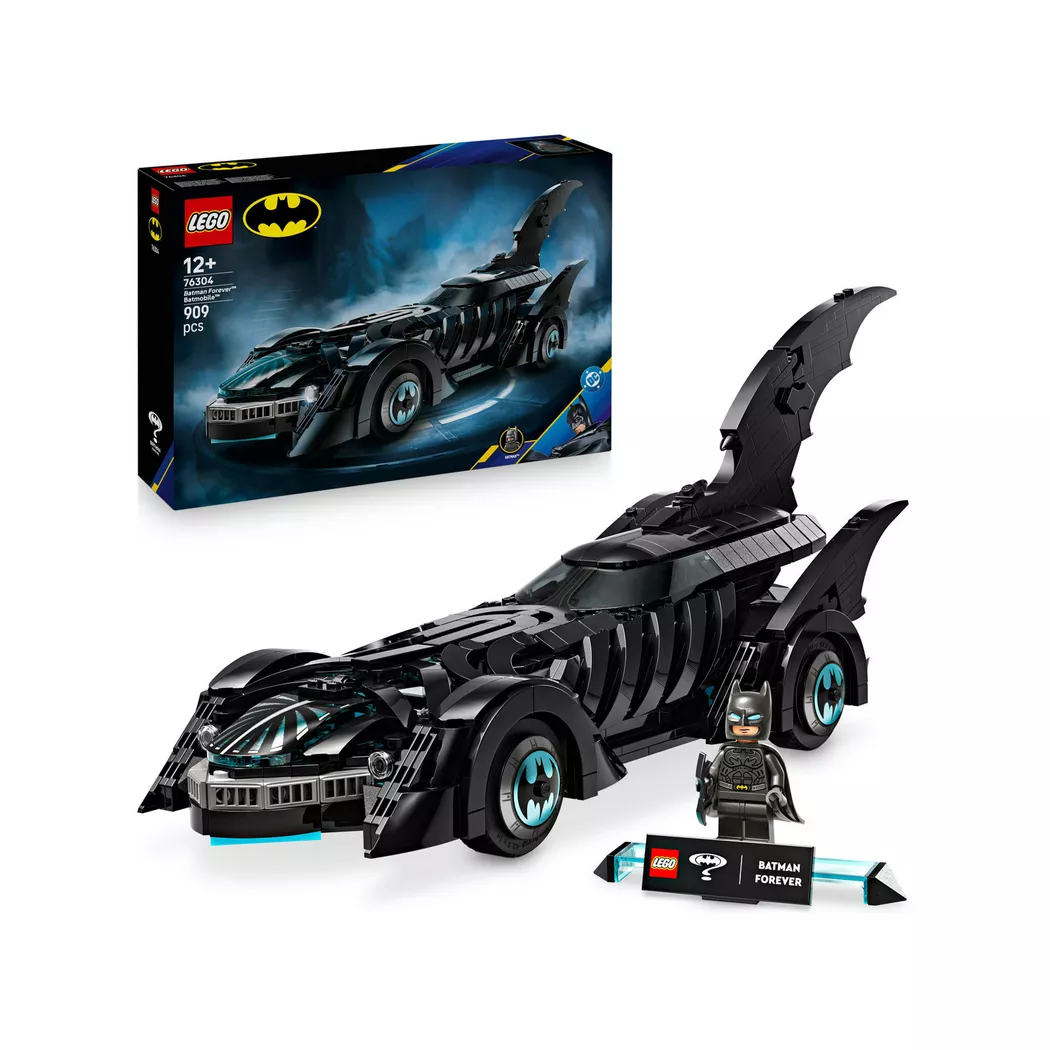 LEGO LEGO DC Batman Batmóvil de Batman Forever 76304 – 909 Piezas