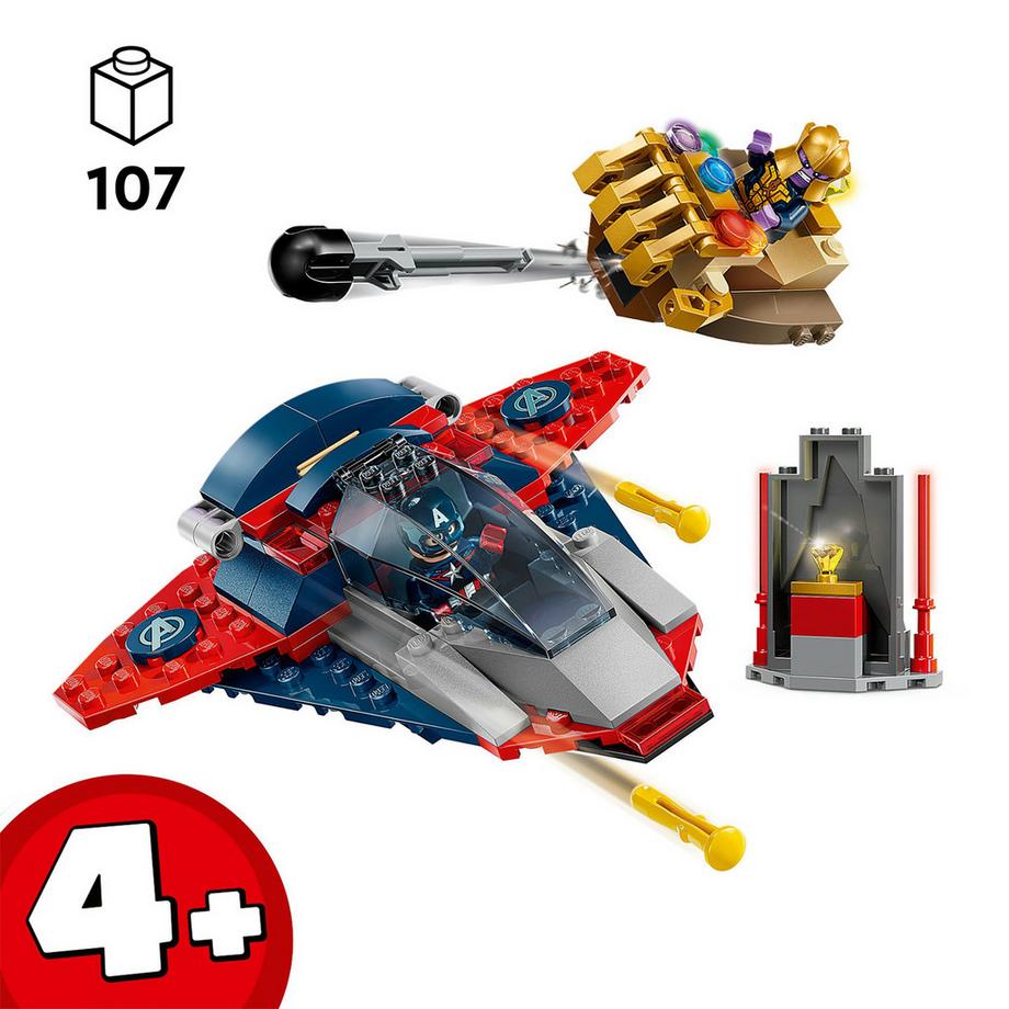 LEGO®  76319 Captain America contro Thanos 