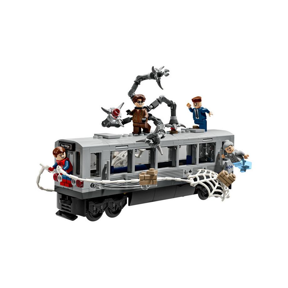 LEGO®  76321 La scène du train de Spider-Man et Docteur Octopus 