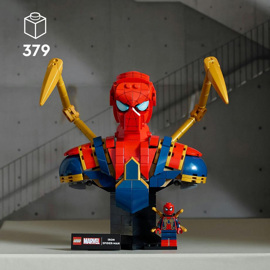 LEGO®  76326 Buste d’Iron Spider-Man 