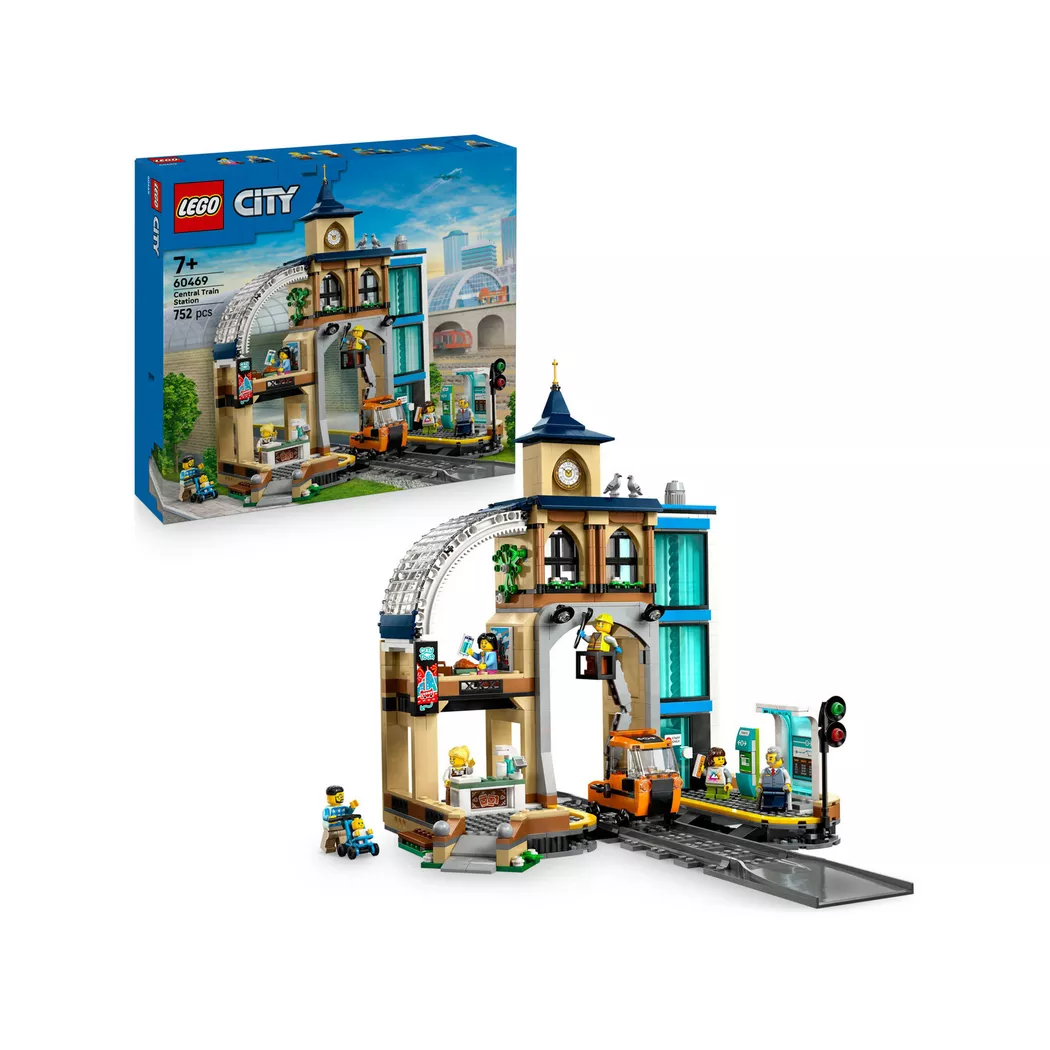 Lego City Sentralbanestasjon 60469