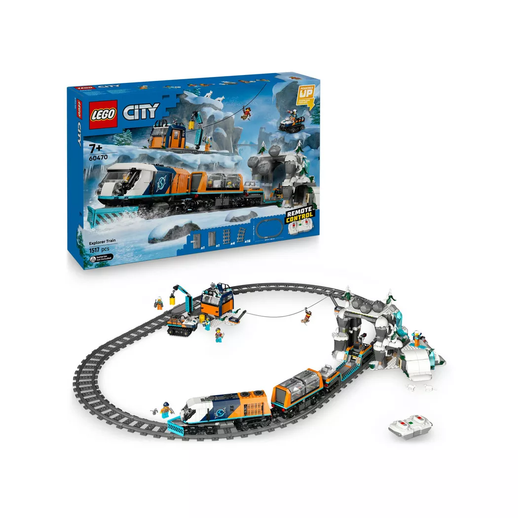 Lego Le train express des explorateurs en Arctique