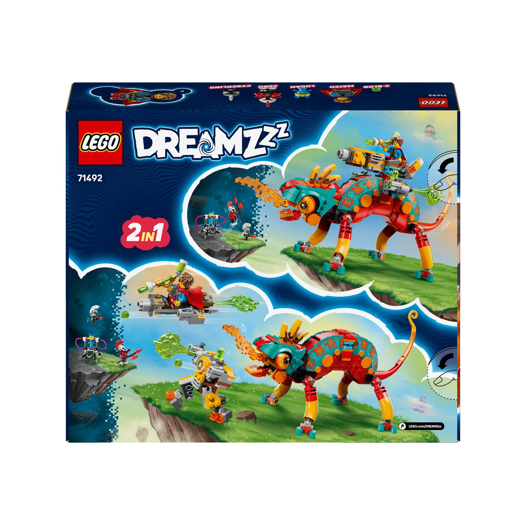 LEGO®  71492 Mateos Feuer-Chamäleon 