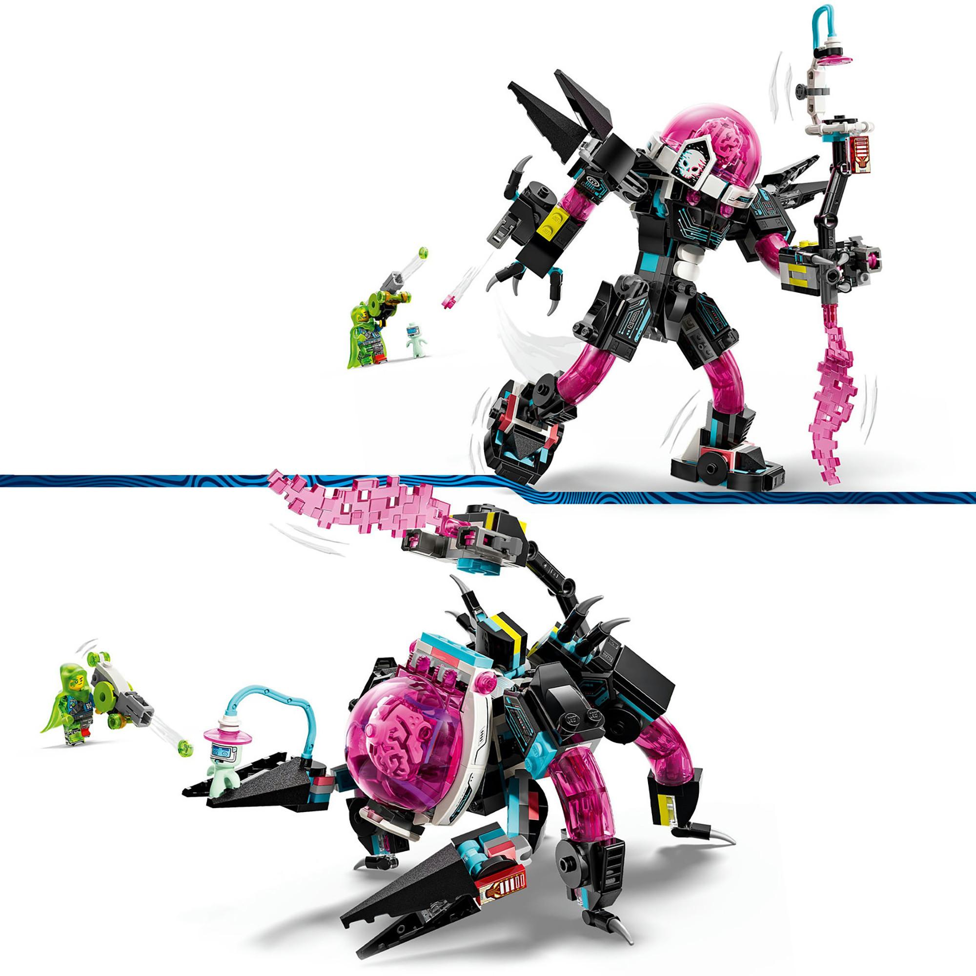 LEGO®  71495 Mateo vs. Mech Cyber Ragno 
