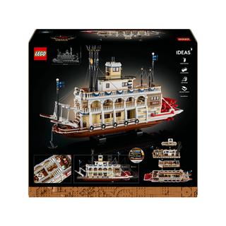 LEGO®  21356 Le bateau à vapeur du Mississippi 