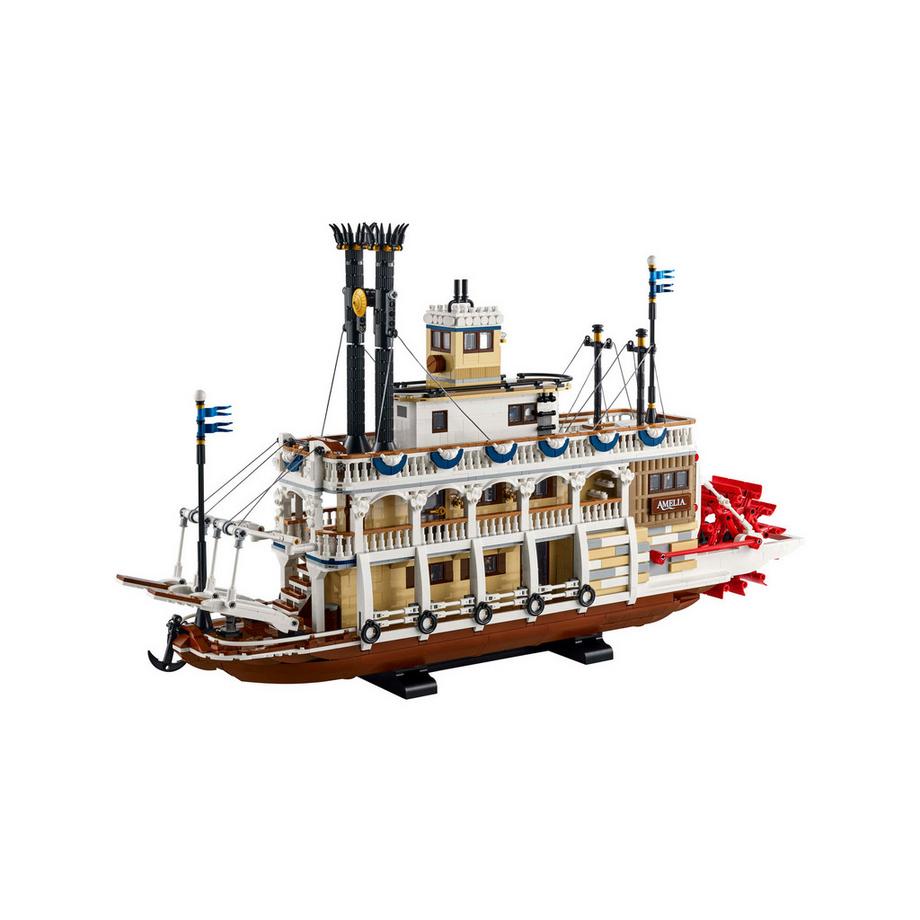 LEGO®  21356 Le bateau à vapeur du Mississippi 