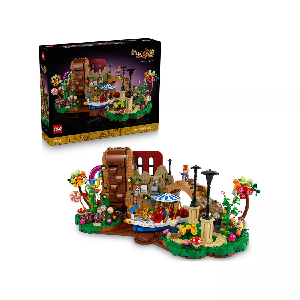 Lego Ideas Willy Wonka og sjokoladefabrikken 21360