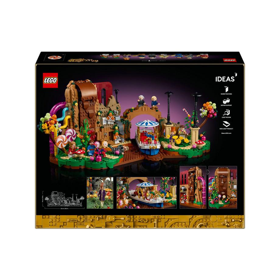 LEGO®  21360 Willy Wonka e la fabbrica di cioccolato 
