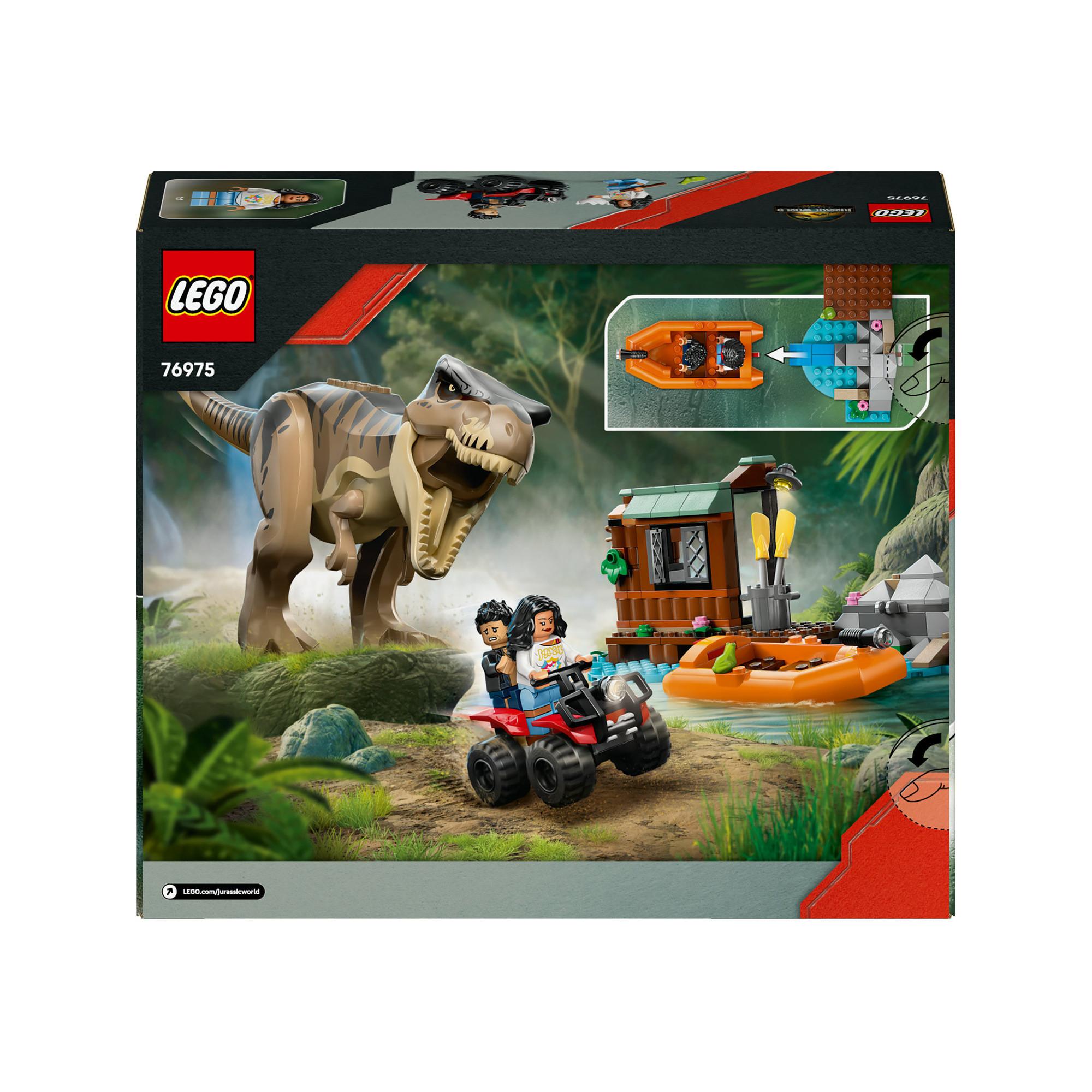LEGO®  76975 Fuga sul fiume dal T. rex 