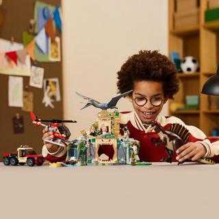 LEGO®  76976 Spinosaurier & Quetzalcoatlus: Hubschrauber-Einsatz 