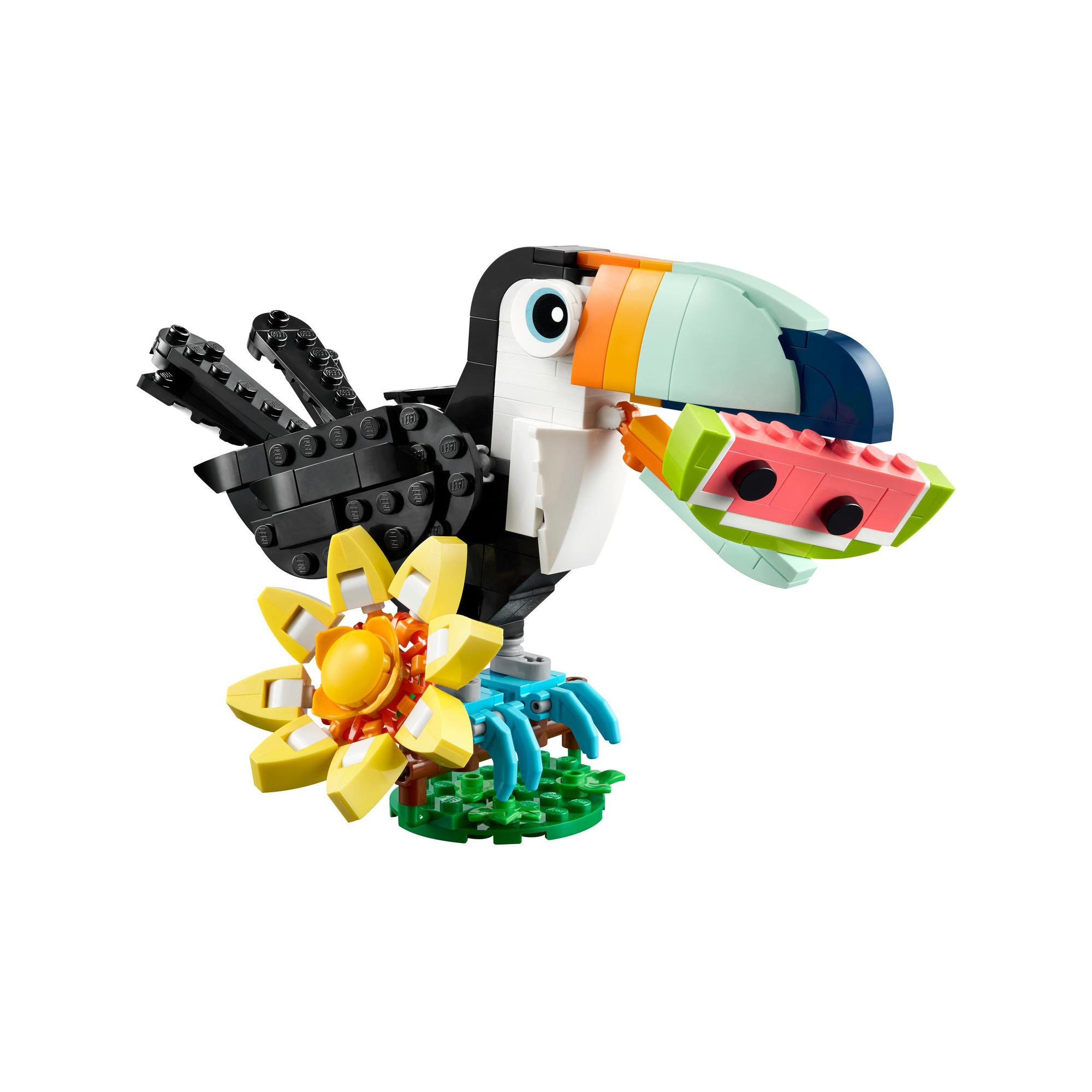 LEGO®  31173 Animaux sauvages : le toucan tropical 