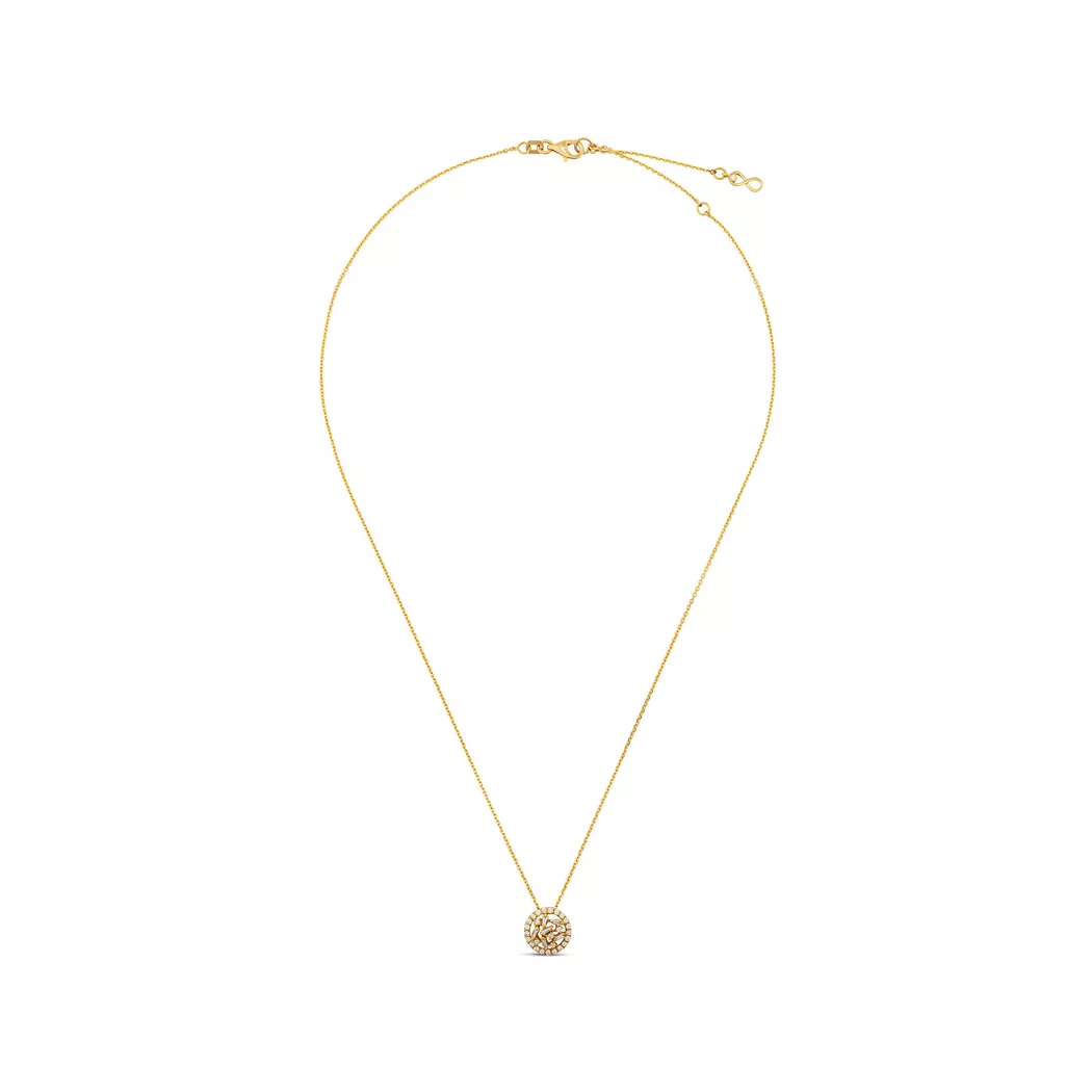 ZEN DIAMOND - Halskette, 45cm, Gelbgold 3