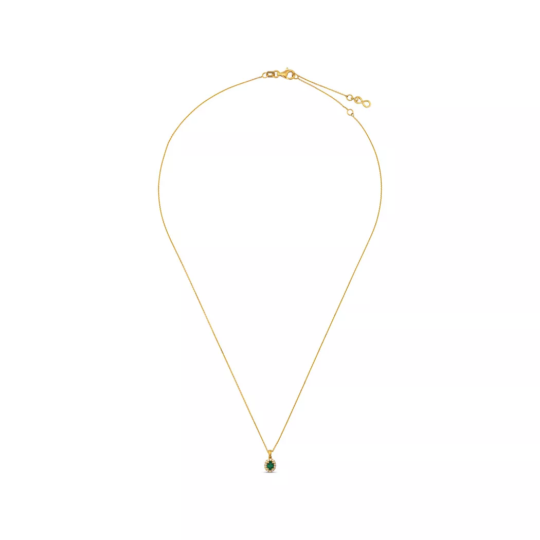 ZEN DIAMOND - Halskette, 45cm, Gelbgold 6