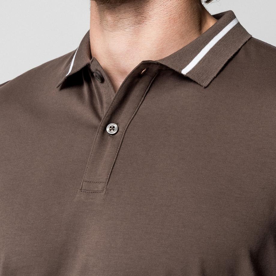 Manor Man Kurzarm Poloshirt  