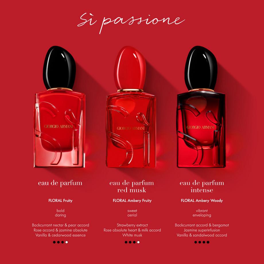 ARMANI Sì Passione Red Musk, Eau de Parfum  