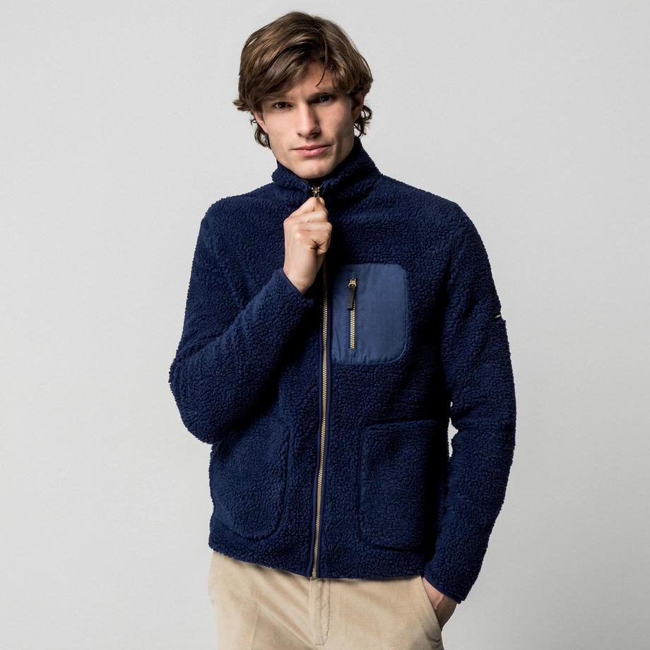 Manor Man Pullover Polaire Full Zip  