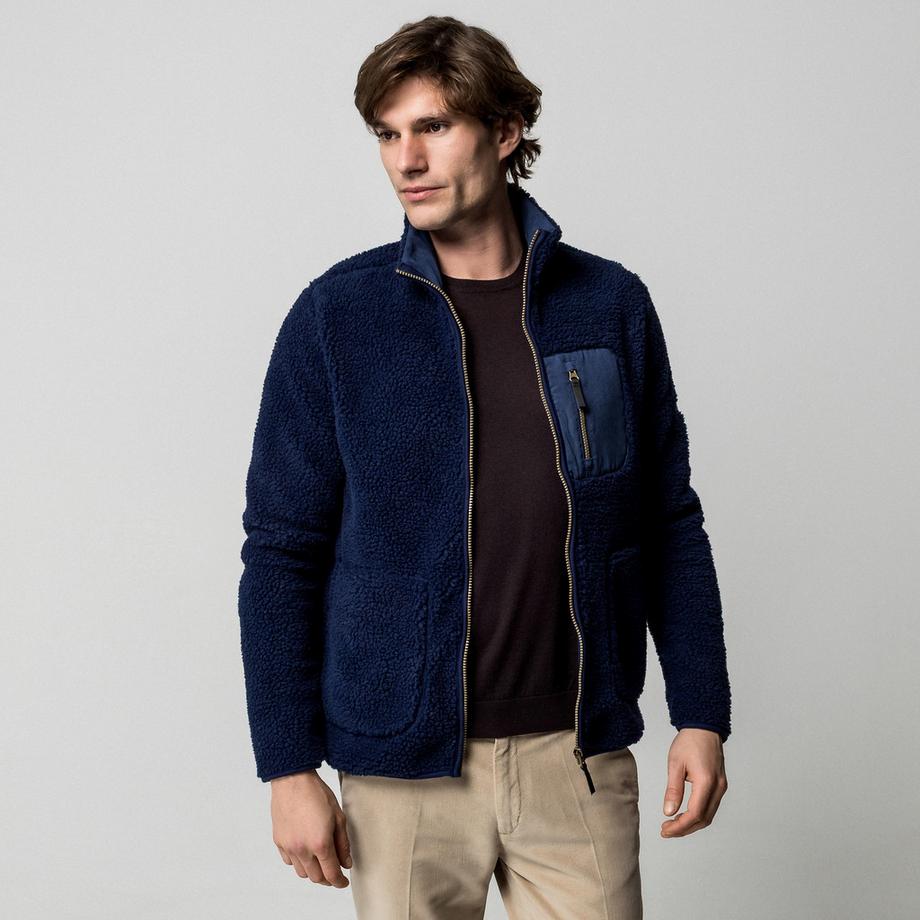 Manor Man Pullover Polaire Full Zip  