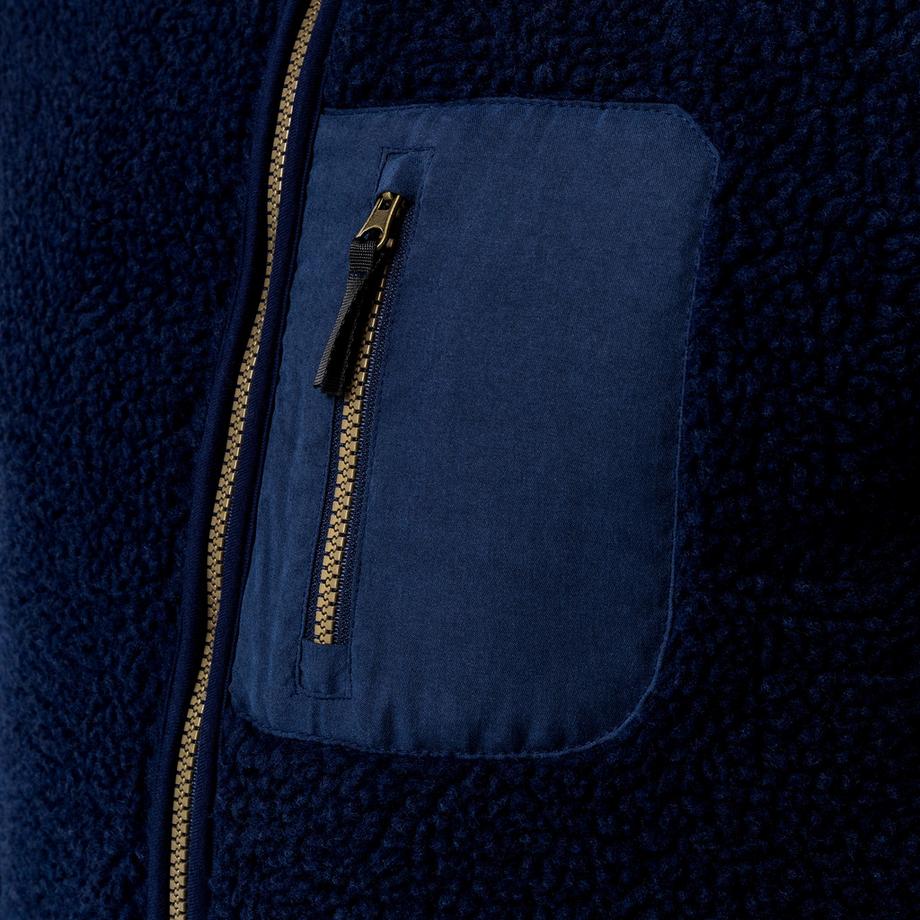 Manor Man Pullover Polaire Full Zip  