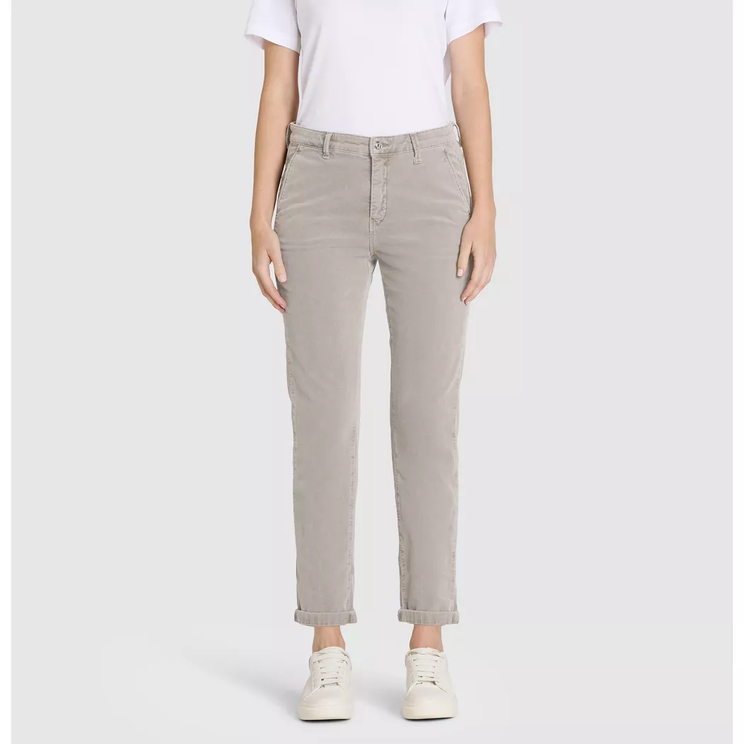 Mac - Cordhose, Regular Fit, für Damen, Taupe, Größe 42