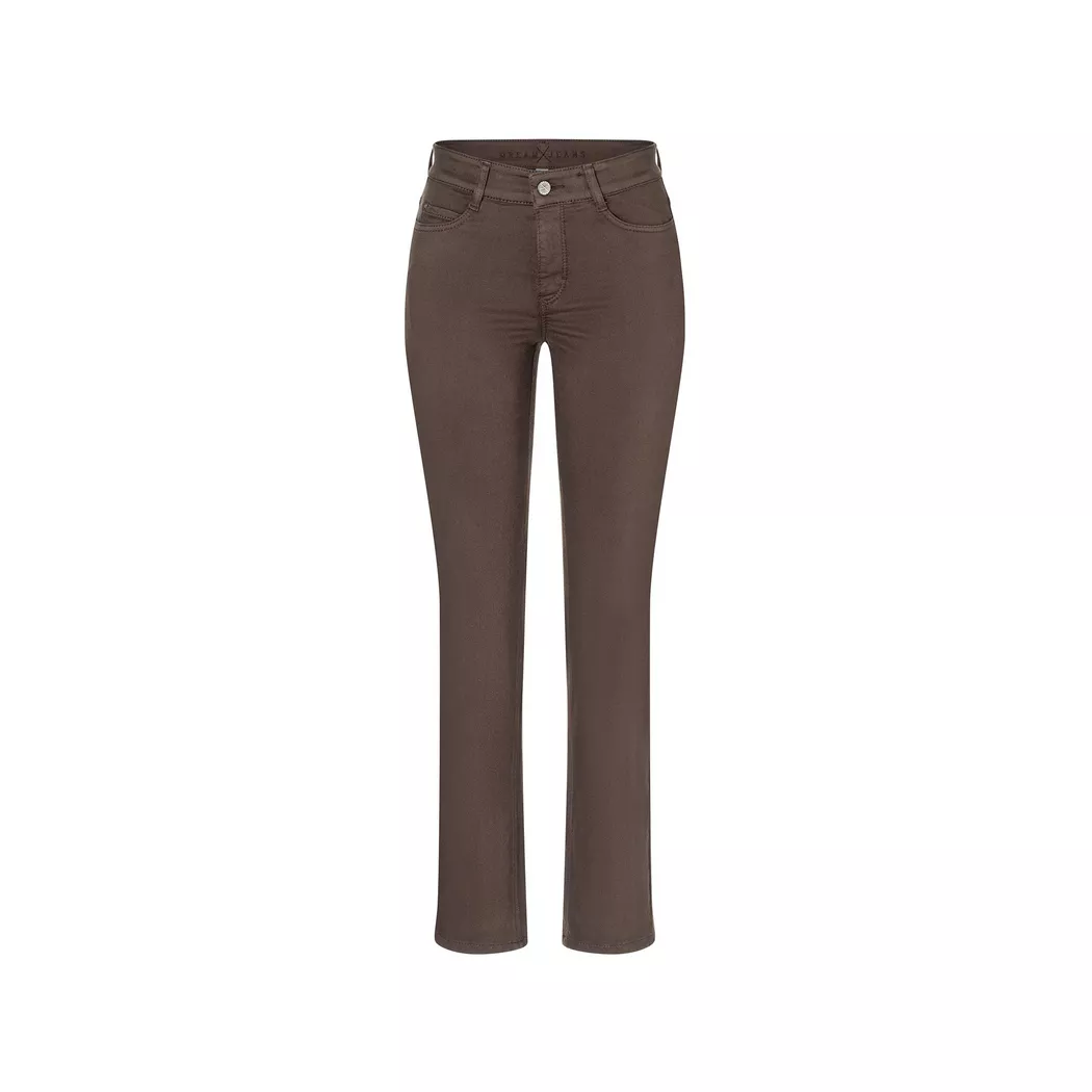 Mac - 5-Pocket Hose, für Damen, Braun, Größe W42/L30