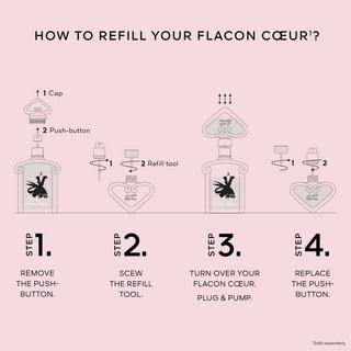 Guerlain La Petite Robe Noire  Flacon Cœur Eau de Toilette  