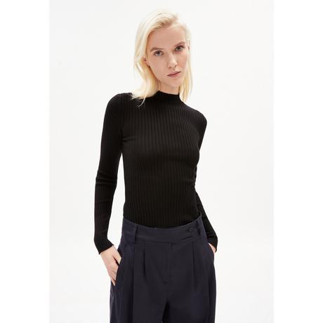 ARMEDANGELS Alaania Top Côtelé Manches Longues  