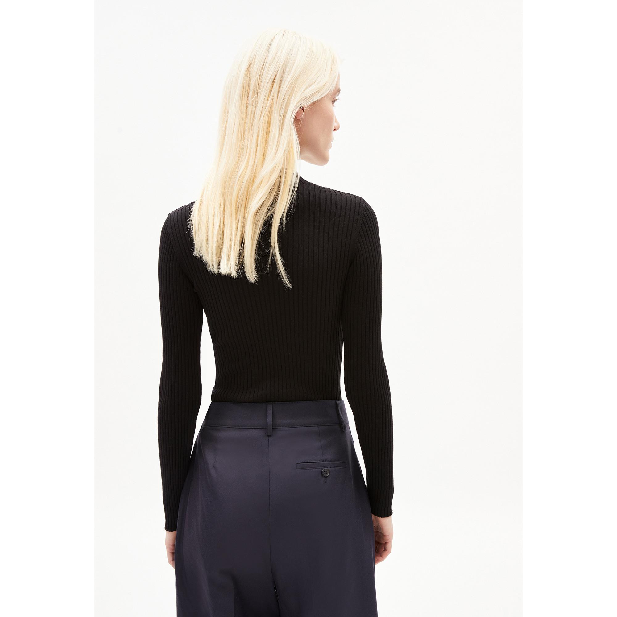 ARMEDANGELS Alaania Top Côtelé Manches Longues  