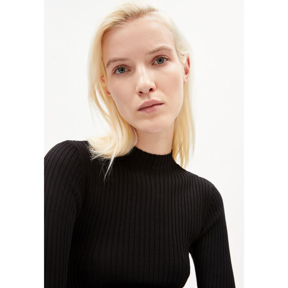 ARMEDANGELS Alaania Top Côtelé Manches Longues  