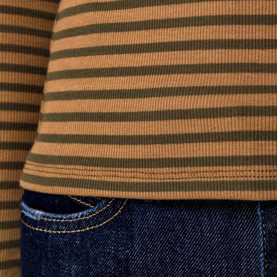 Manor Woman T-shirt Manches Longues Rayé  