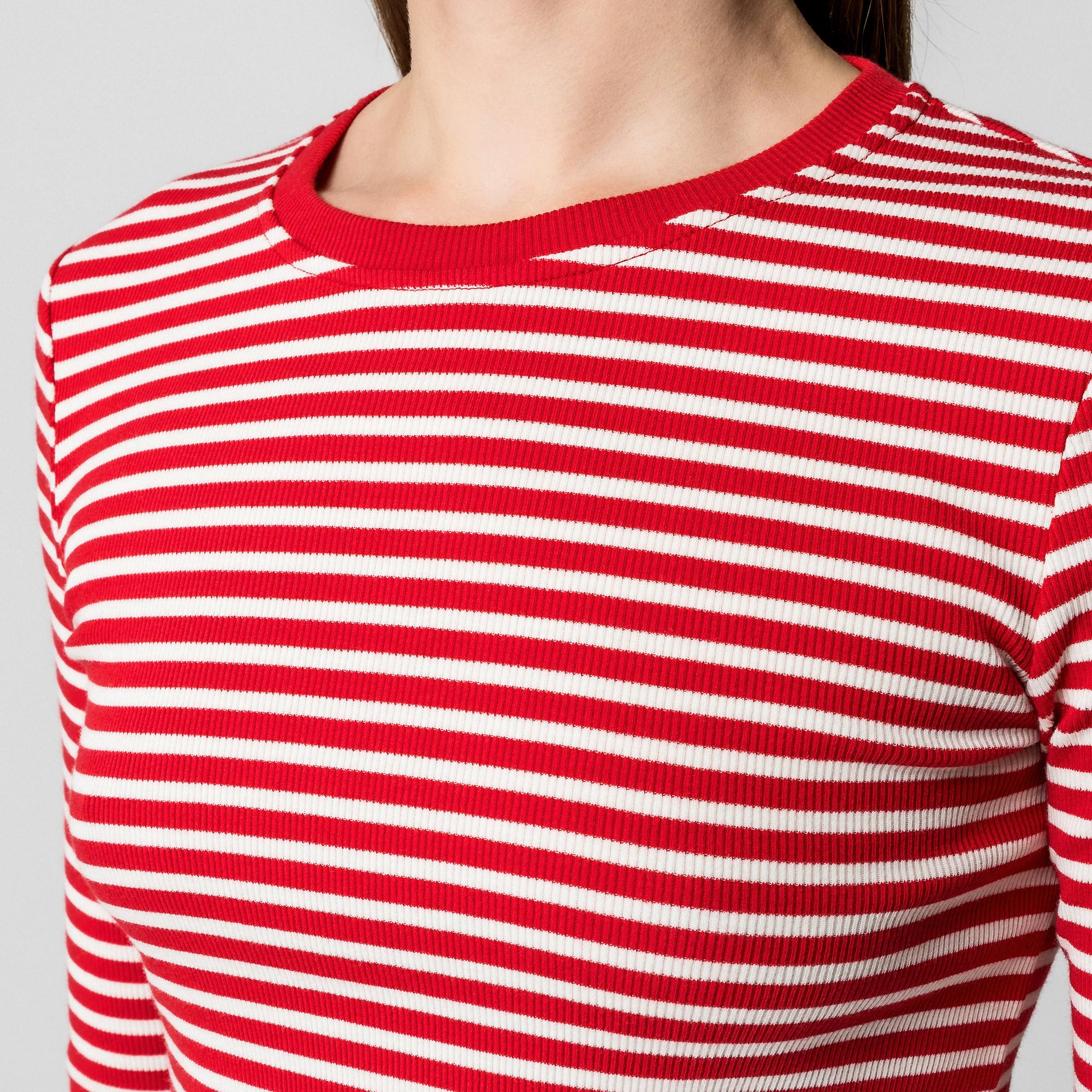 Manor Woman T-shirt Manches Longues Rayé  