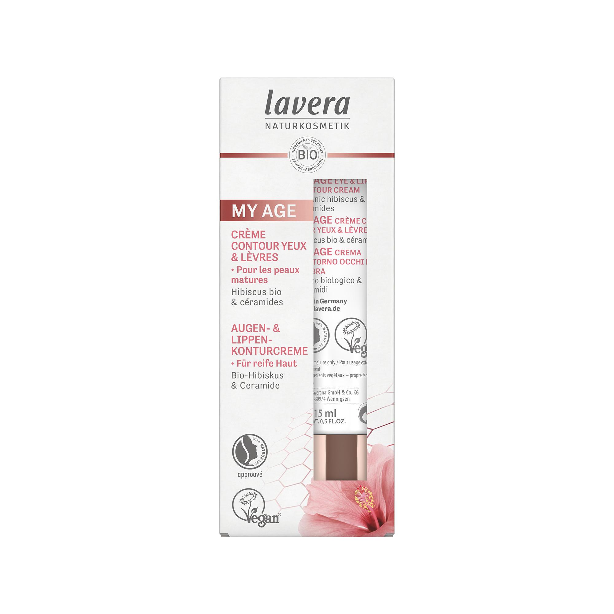 lavera  Crème contour des yeux et des lèvres My Age 
