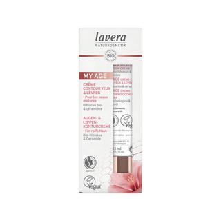 lavera  Crème contour des yeux et des lèvres My Age 